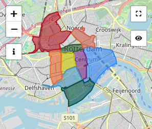 Postcode map
